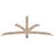 Ekena Millwork Davenport Smooth Timber Gable Bracket, Douglas Fir, 72"W x 27"H x 3 1/2"D x 3 1/2"F, 9/12 Pitch GBW072X27X0404DAV00SDF - alternate 1